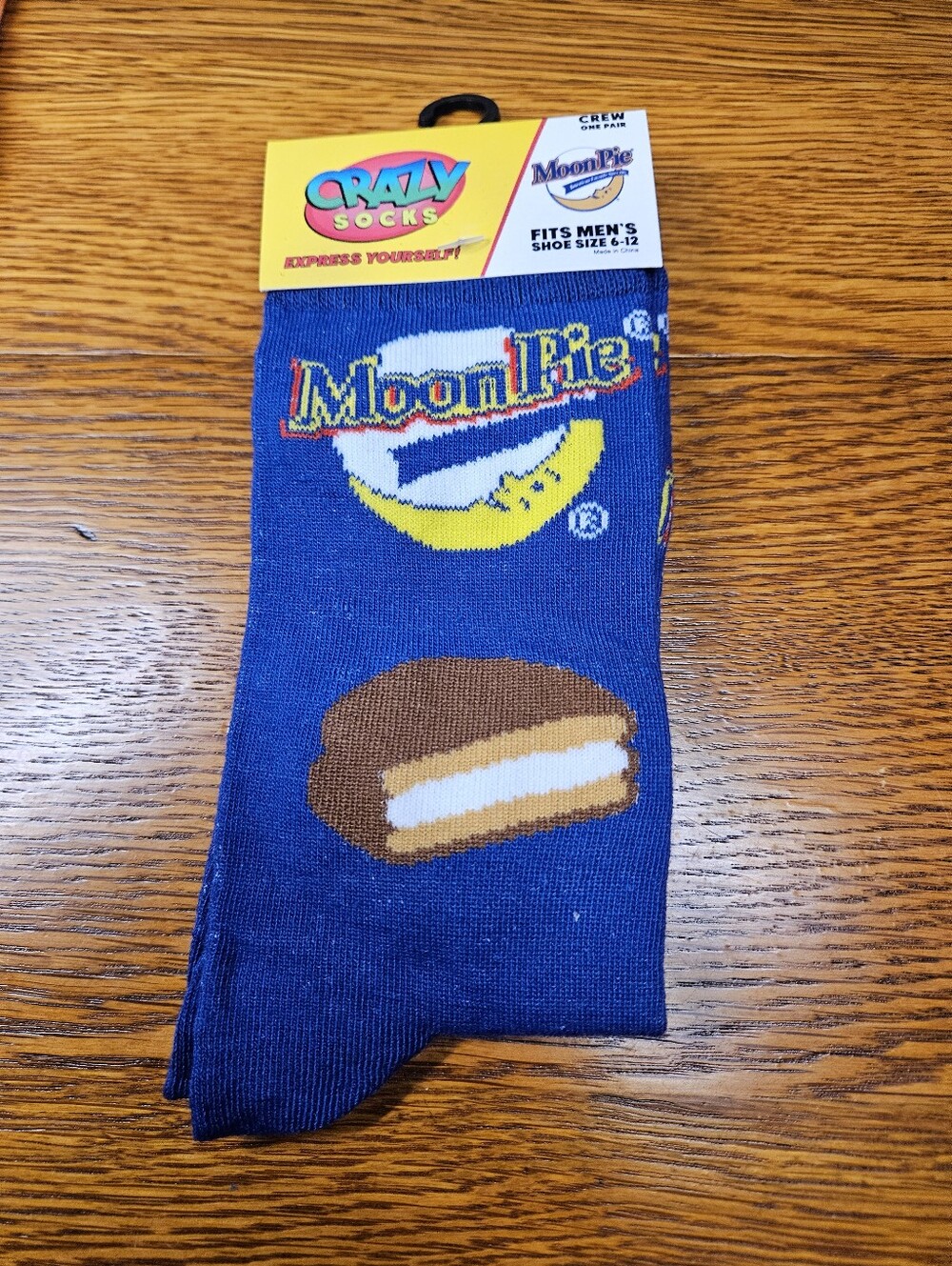 Crazy Socks Mens Novelty Crew Socks Bundle Of 5 - Picture 3 of 8